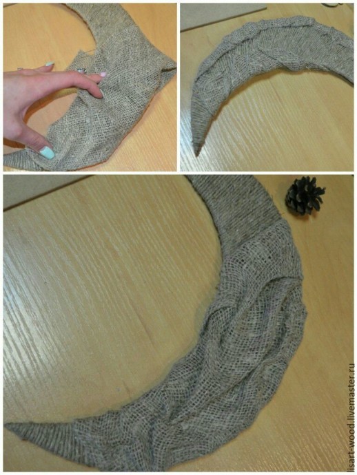 Декор к старому новому году "Полумесяц"