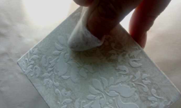 Декупаж короба для специй: часть 2