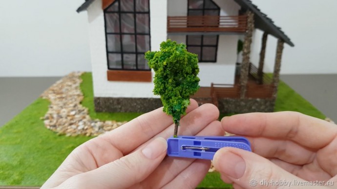 Мастерим современный домишко из картона