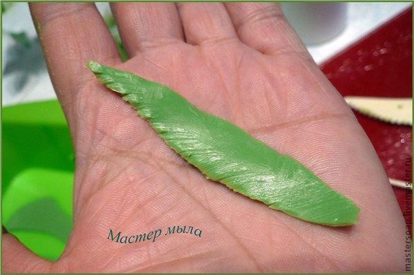 Мастер класс по изготовлению мыльной лилии: часть 5