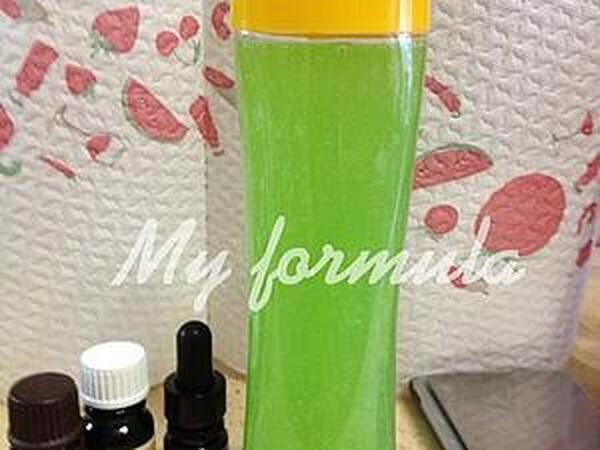 Гель для душа своими руками