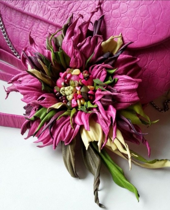 Вдохновляющие идеи цветочных брошей