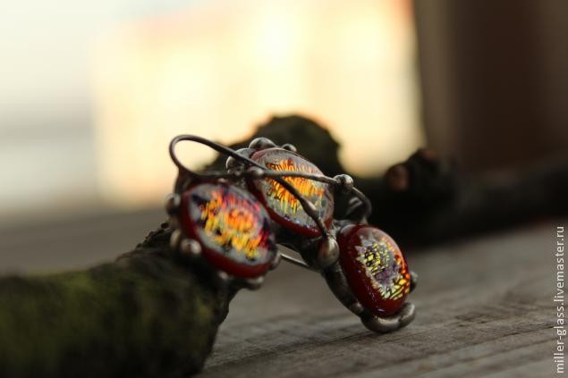 Фьюзинго-витражная брошь: часть 1