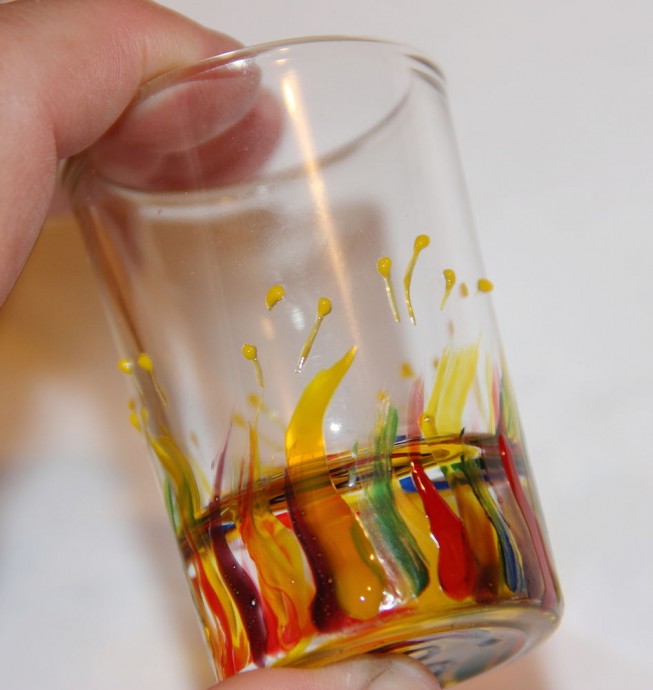 Как сделать радужные стопочки-улыбашки: часть 3