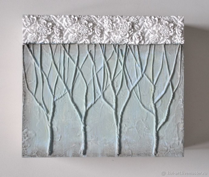 Декорируем шкатулку в различных техниках: часть 1