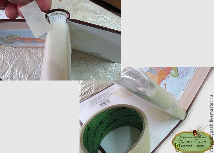 Процесс создания ежедневника "Тайна старого замка": часть 1