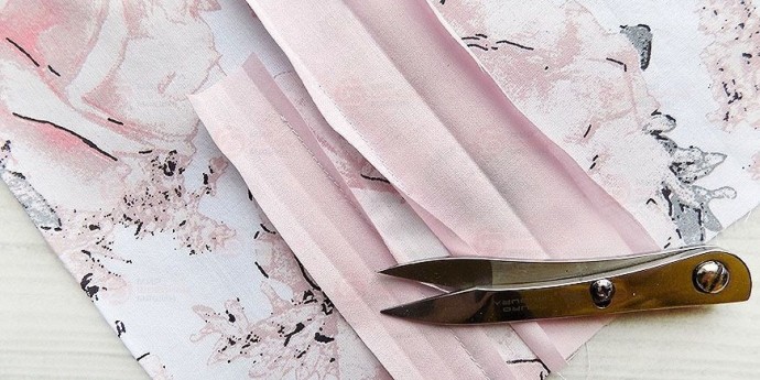 Обработка разреза рукава планкой