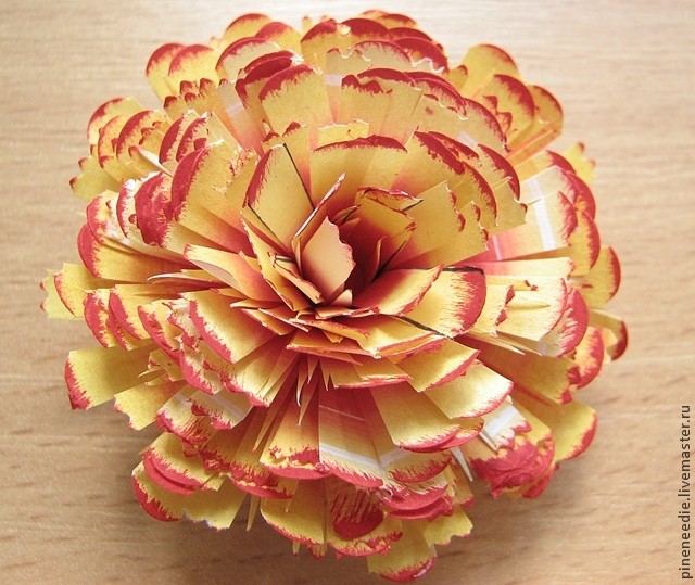 Создаем необычный квиллинг-цветок: часть 4