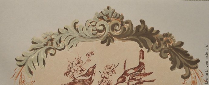 Декорируем чайную коробку "В старом шале": часть 2