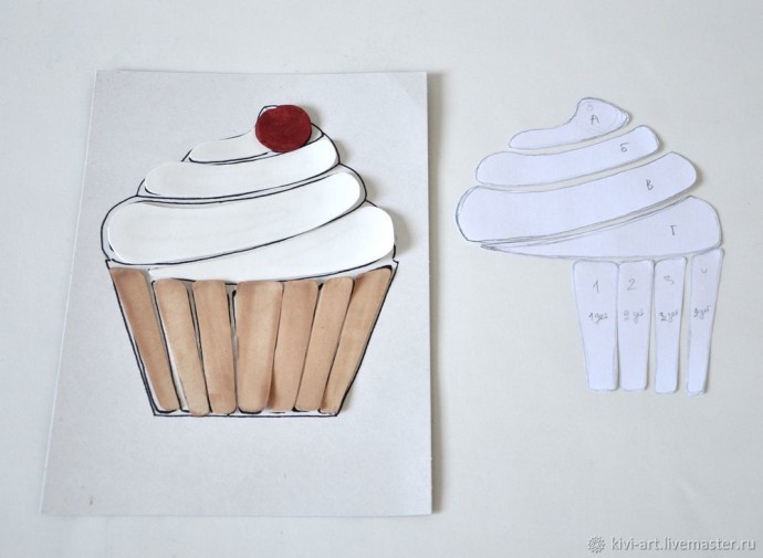 Делаем сумочку-кекс своими руками: часть 2