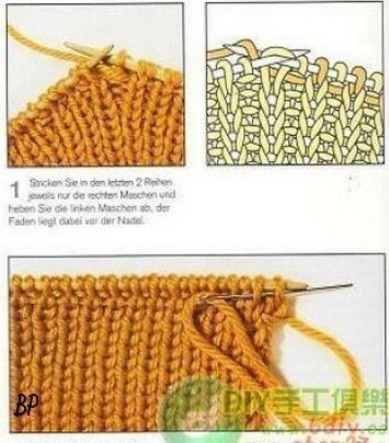 Красиво закрываем наши петельки