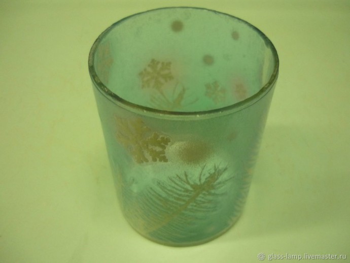 Мастер-класс по изготовлению светильника "Снежный вальс" из стеклянных бутылок: часть 2