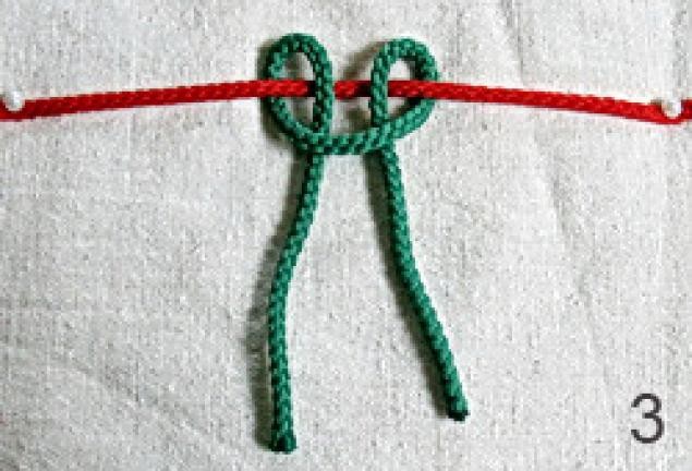 Макраме: базовые узлы: часть 1