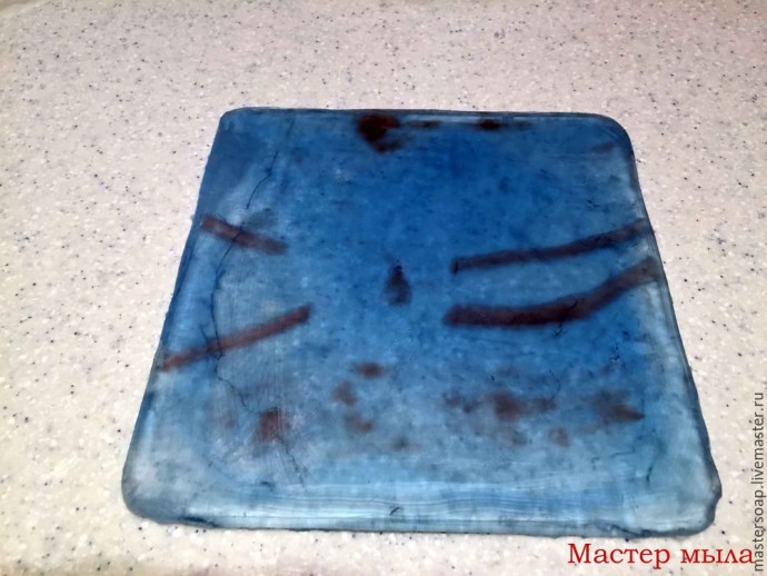 Мастер-класс по мыльной картине "Снегирь": часть 2