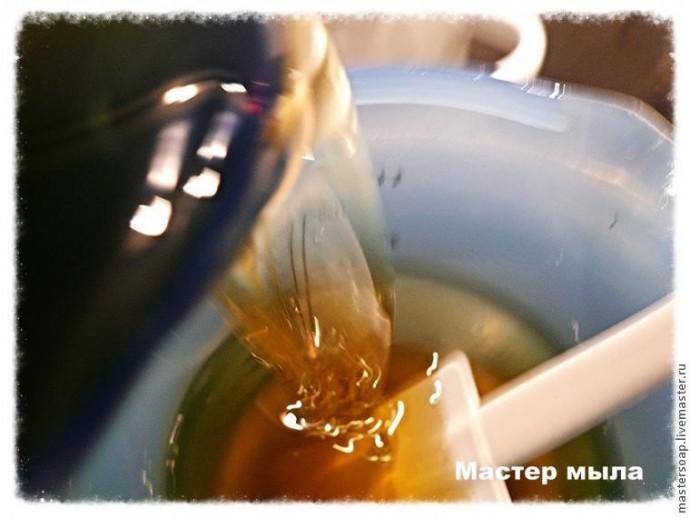 Варим мыло с яблочками с нуля: часть 2