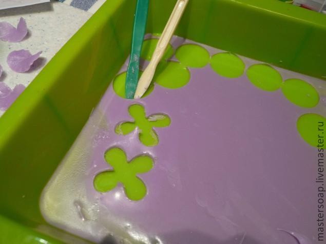 Мастер-класс мыльного букета "Цветочная поляна": часть 1