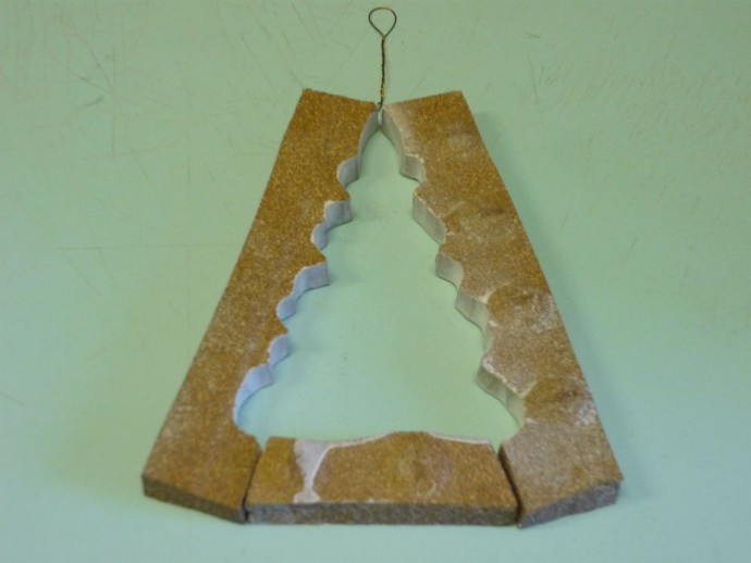 Ёлочки из стеклянной бутылки: часть 3