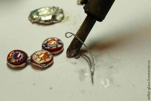 Фьюзинго-витражная брошь: часть 1