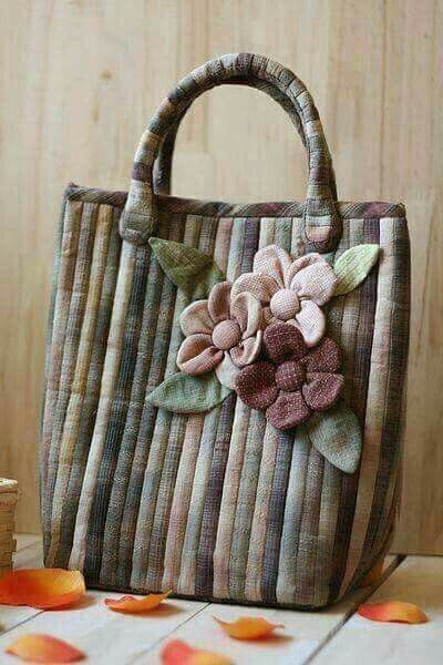 Идеи летних сумок с цветами