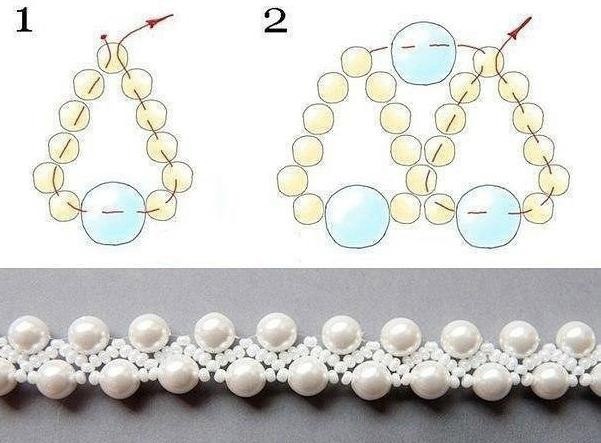 Как сплести колье и не покупать его в магазине