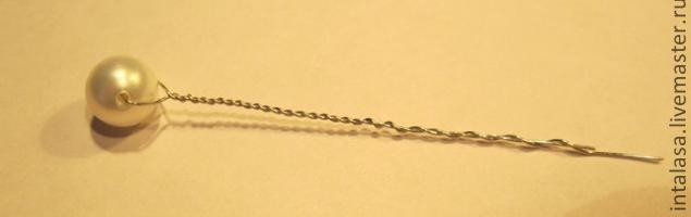 Сборка бутона в технике канзаши