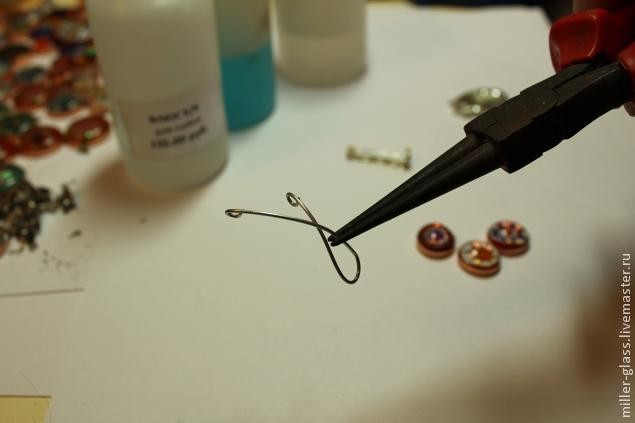 Фьюзинго-витражная брошь: часть 1