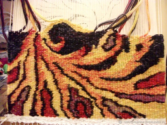 Ткём гобелен "Жар-птица": часть 2