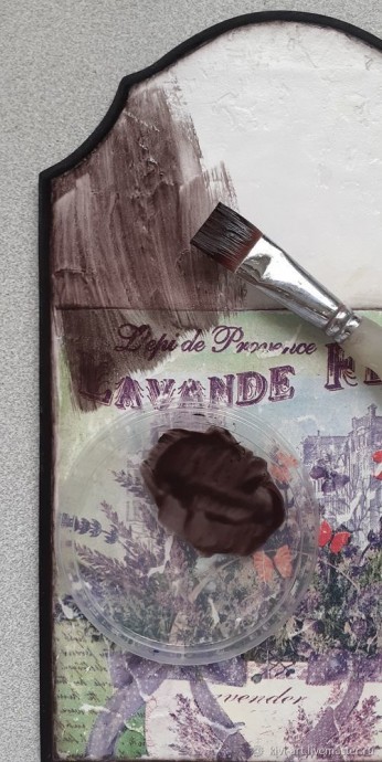 Декорируем часы "Экс-ан-Прованс": часть 3