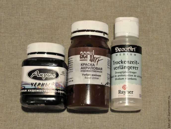 Декорируем чайную коробку "В старом шале": часть 3