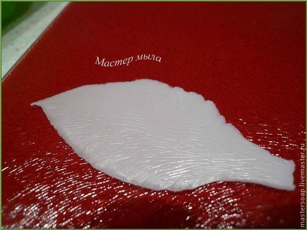 Мастер класс по изготовлению мыльной лилии: часть 2