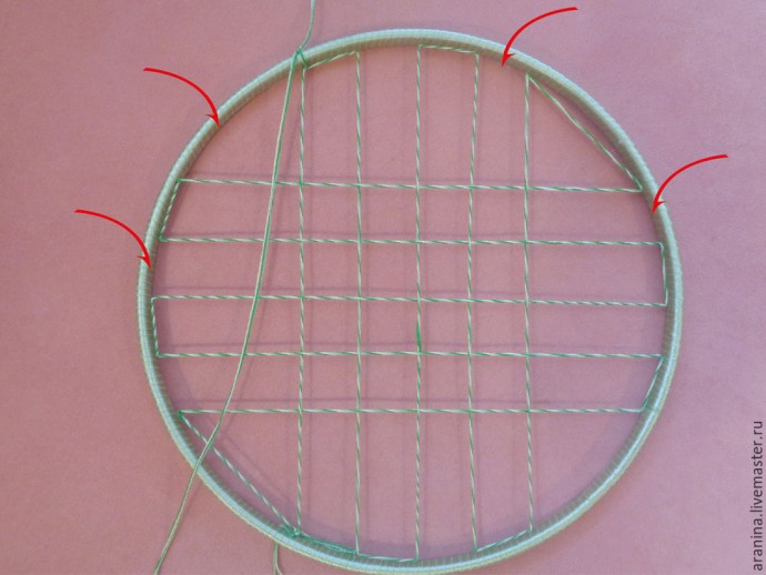 Плетем мандалу "Тибетский узел"