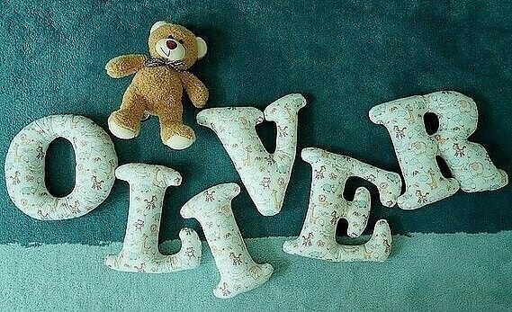 Объёмные буквы из ткани без боковых стенок: мастер-класс