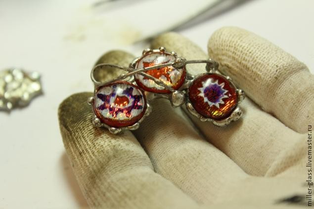 Фьюзинго-витражная брошь: часть 2