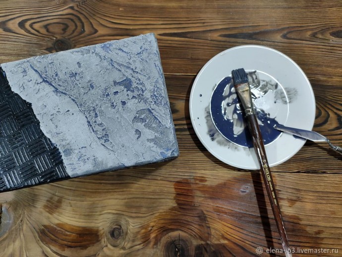 Короб для хранения "Бетон и ржавчина"