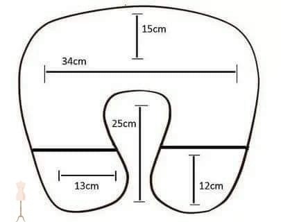 Маска для сна и дорожная подушка