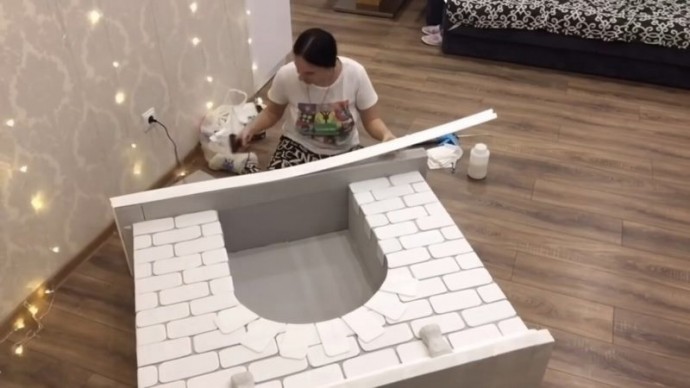 Фальш-камин за копейки