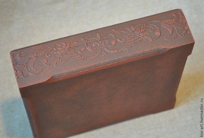 Декорируем чайную коробку "В старом шале": часть 4