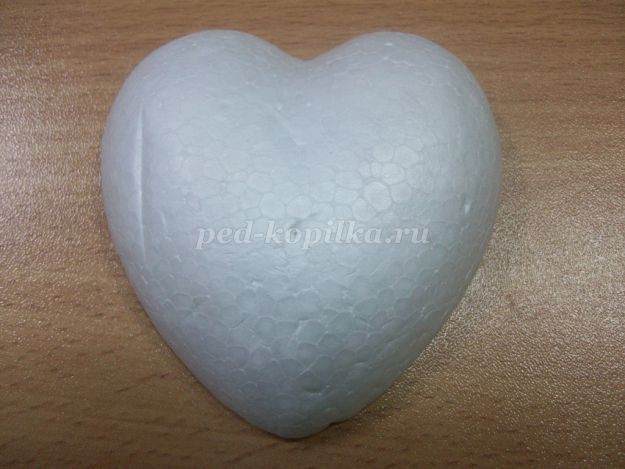 Сердце из кофейных зерен: мастер-класс