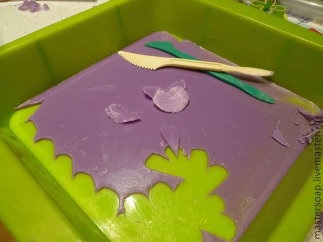 Мастер-класс мыльного букета "Цветочная поляна": часть 1