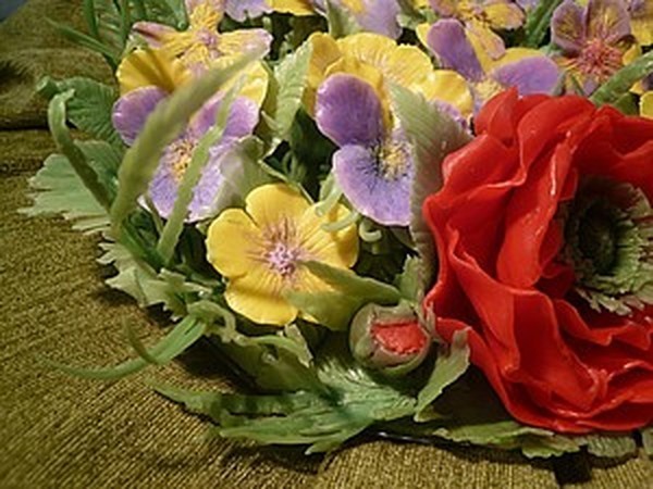 Мастер-класс мыльного букета "Цветочная поляна": часть 1