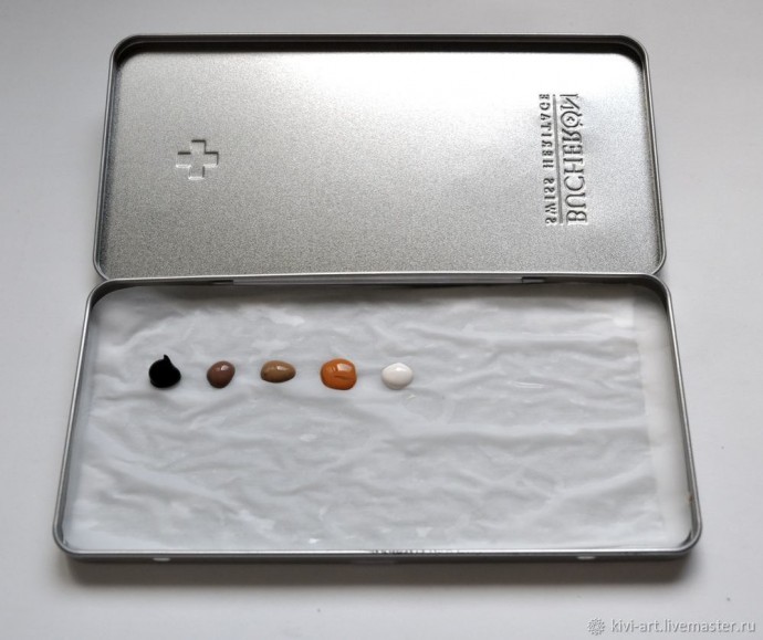 Делаем невысыхающую палитру для акриловых красок