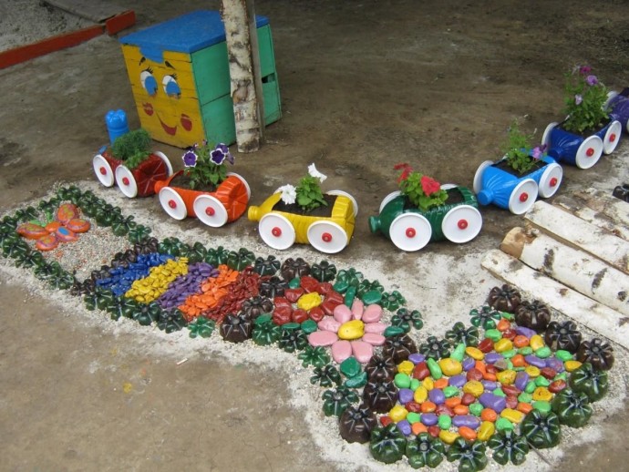 Создаем место для игр ребенка на свежем воздухе