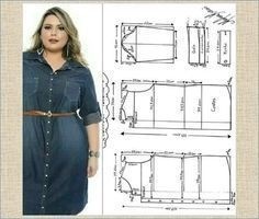 Моделируем платья большого размера