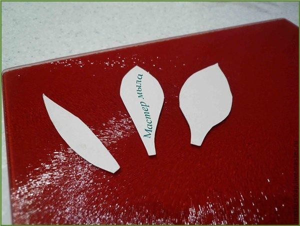 Мастер класс по изготовлению мыльной лилии: часть 1