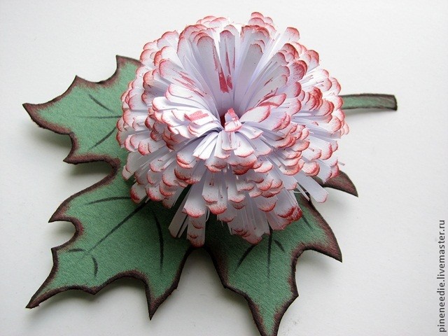 Создаем необычный квиллинг-цветок: часть 4