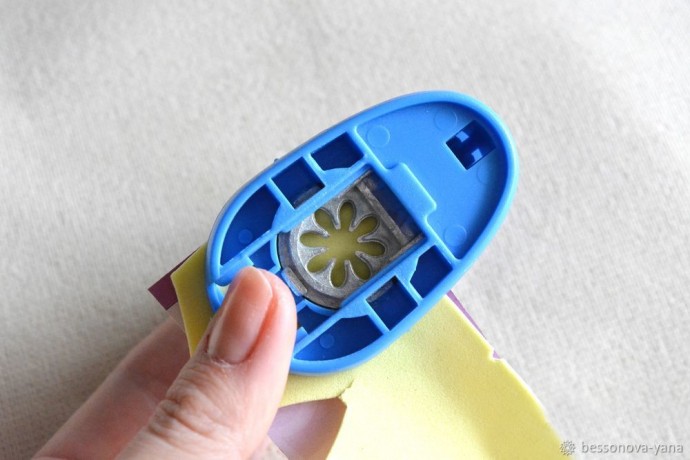 Краспедия из фоамирана