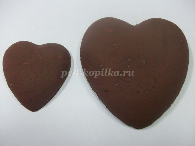 Сердце из кофейных зерен: мастер-класс