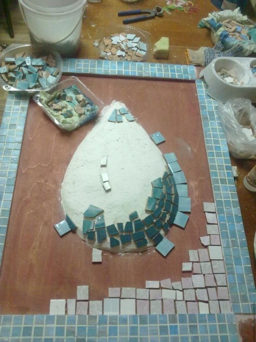 Мозаичная капля