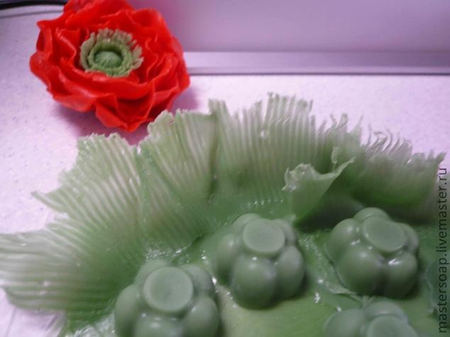 Мастер-класс мыльного букета "Цветочная поляна": часть 2