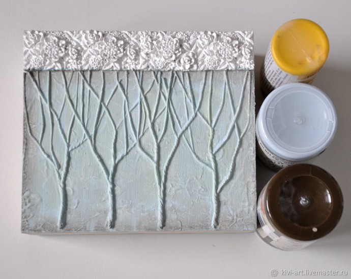 Декорируем шкатулку в различных техниках: часть 1